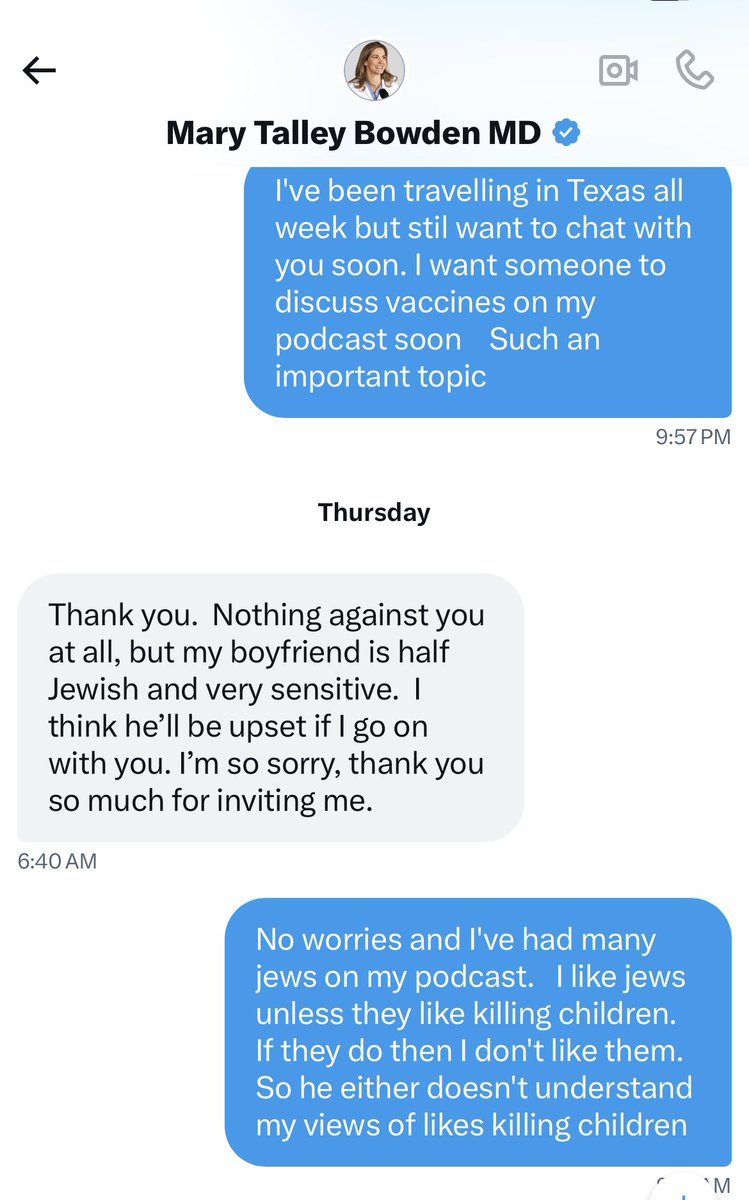 Jake Shields (@jakeshieldsajj) on Twitter photo I don't post private messages but <a href="/MdBreathe/">Mary Talley Bowden MD</a> said she's gonna post them anyway
imagine not being willing to talk about such a serious issue because her boyfriend wants to kill kids with my tax dollars
Isreal killed 67 people just today who are waiting for food
This is evil I don't post private messages but <a href="/MdBreathe/">Mary Talley Bowden MD</a> said she's gonna post them anyway
imagine not being willing to talk about such a serious issue because her boyfriend wants to kill kids with my tax dollars
Isreal killed 67 people just today who are waiting for food
This is evil