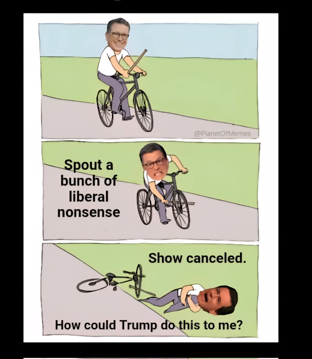 The modern Left (the Dummycrats) have become an absolute JOKE. 
Little SteveY Col-BERT is now finally FUNNY!
 HE is the JOKE!