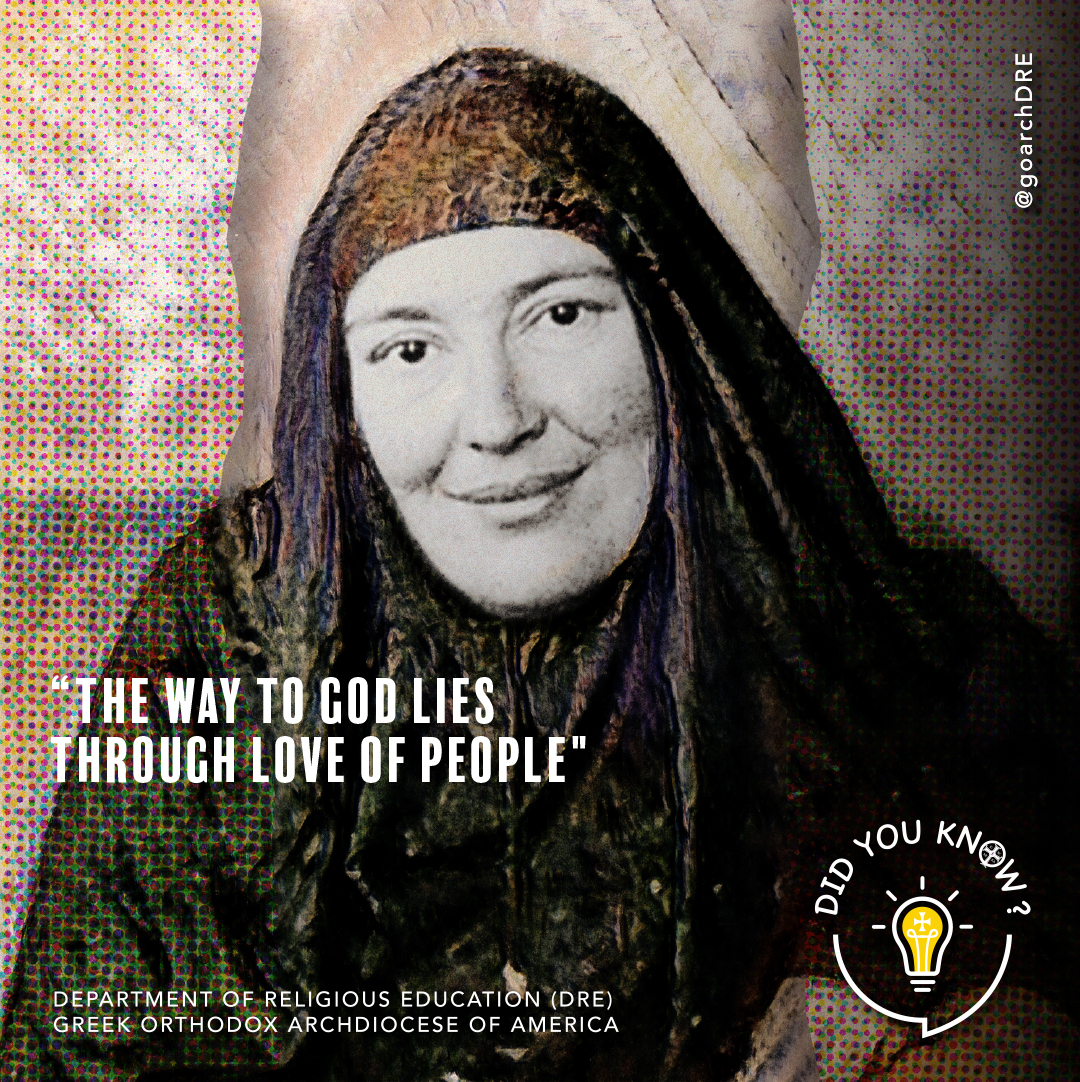 goarch's tweet image. Did you know that Saint Mary of Paris was a hero of the resistance during World War II? 

Read more: goarch.org/departments/re…

Have a question you want answered for Did You Know? DM the Department of Religious Education (DRE) @goarchDRE or email: religioused@goarch.org