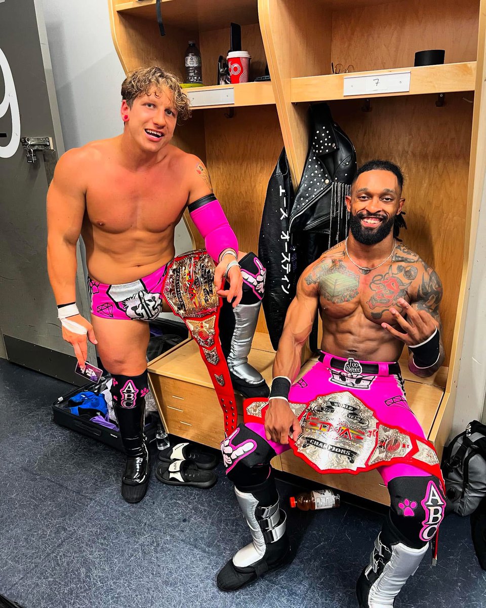 DashingChrisBey's tweet image. Happy Slammiversary Day !!
1 year ago today Ace and I captured the TNA World Tag Team Championship for the 3rd time at #Slammiversary
Tonight, we celebrate TNA Wrestling in all its glory and continuing to prove to the world how truly PHENOMENAL TNA has always been.