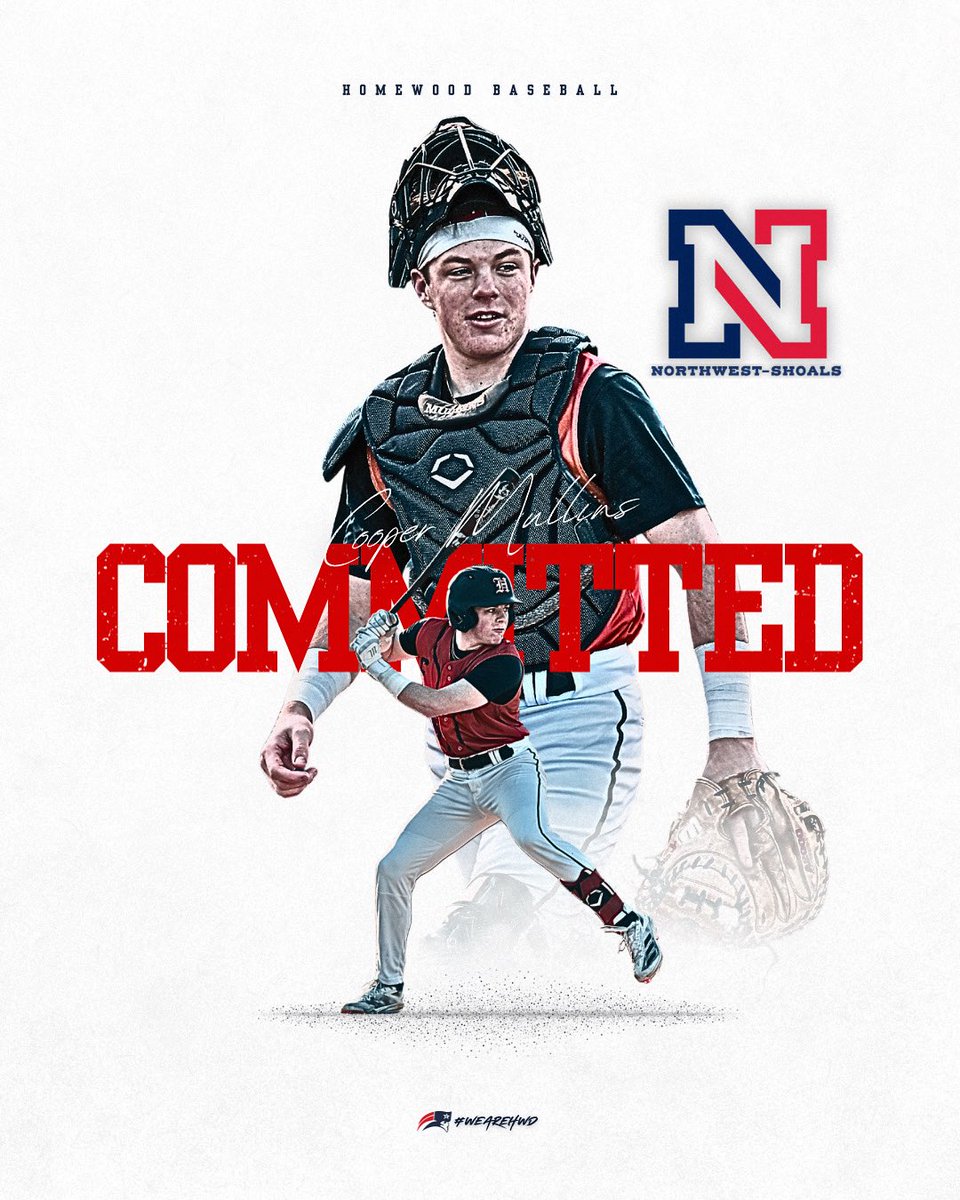 cooperMullins26's tweet image. I’m excited to announce my commitment to further my baseball career at Northwest Shoals CC. Special thanks to Coach Langston for this opportunity, my family for their support , and to Coach Hall and Coach Brown for their leadership and guidance in this journey. Go Patriots ! 🇺🇸