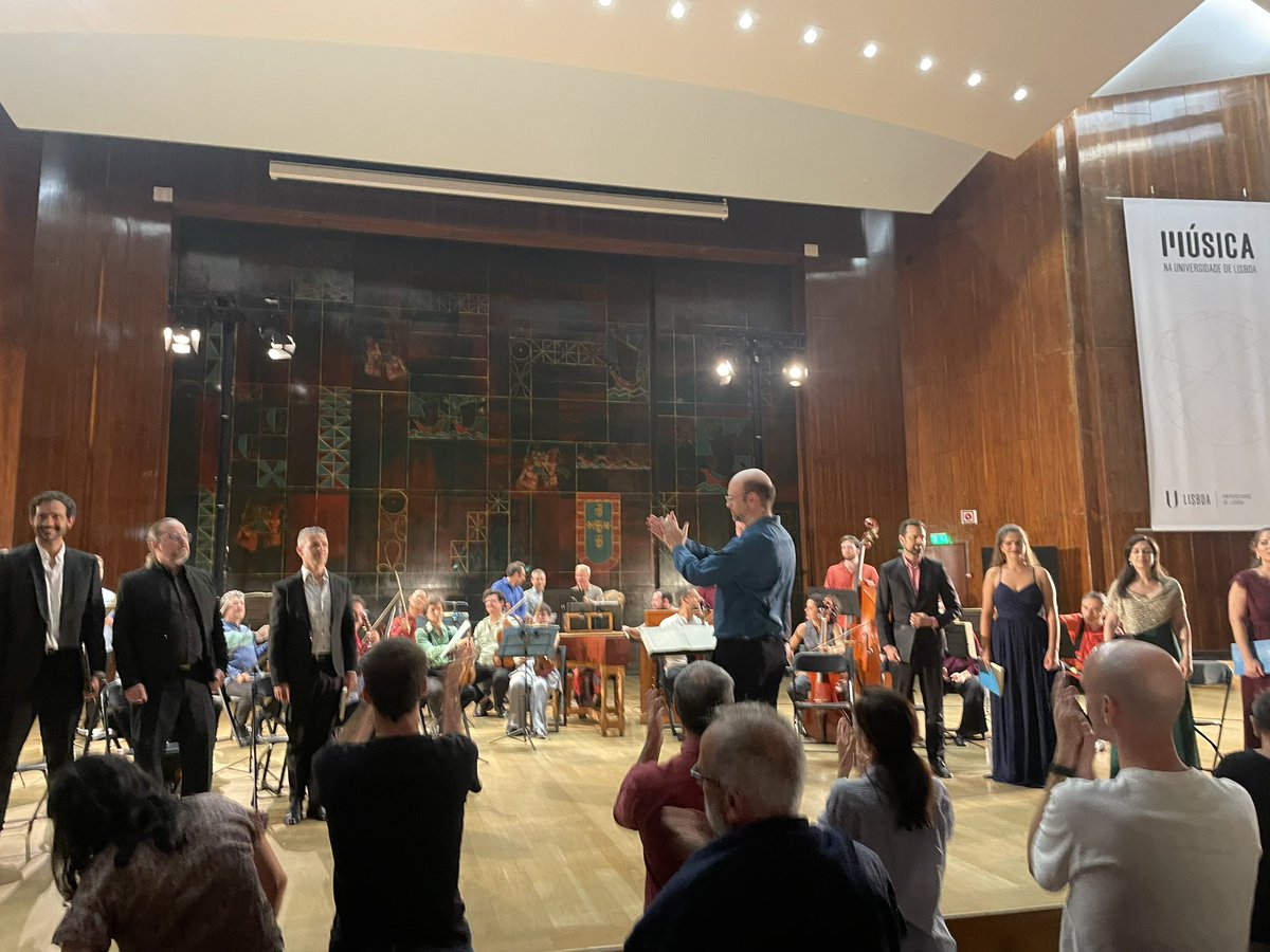PCMagalhaes's tweet image. Músicos do Tejo, Missa em Si menor, Bach, Aula Magna. Foi uma beleza. Para nunca mais me esquecer na vida.