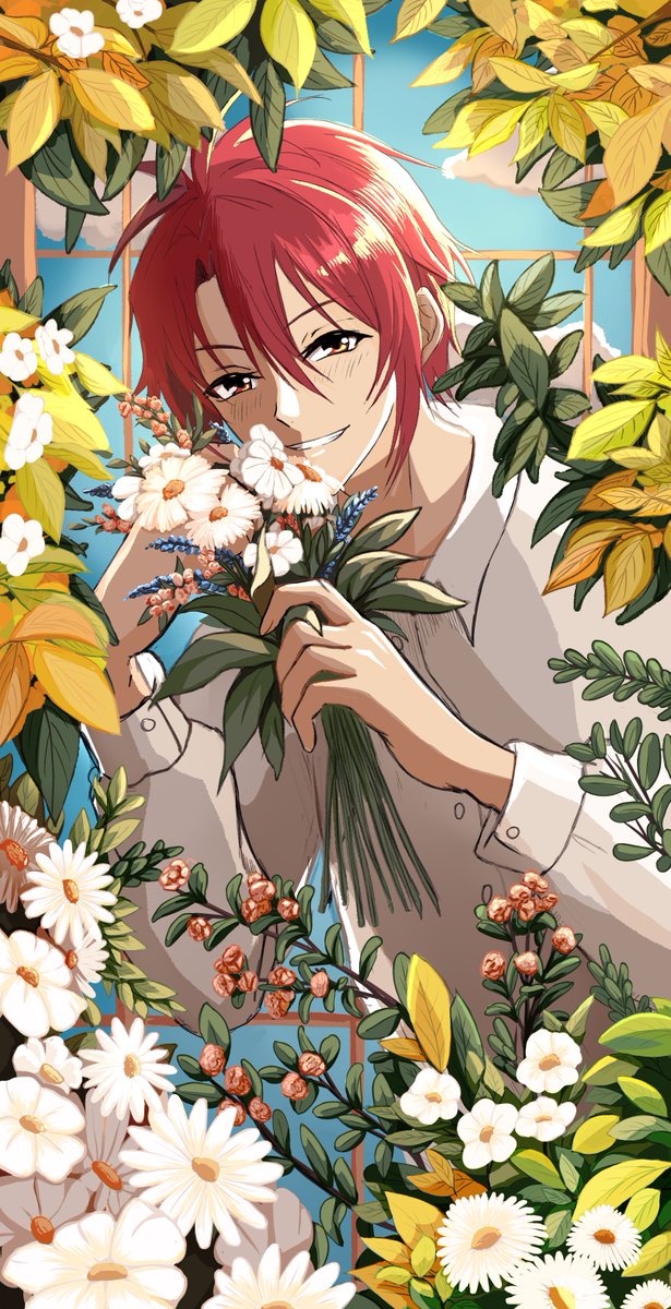 It was supposed to be his birthday drawing, but I am super late to finish it 😭

Happy late birthday my special boy sharing the same sign as me, love him sm 🥹

#Idolish7 #アイナナ #NanaseRiku #七瀬陸
Commissions open x.com/smaliorsha/sta… 😊