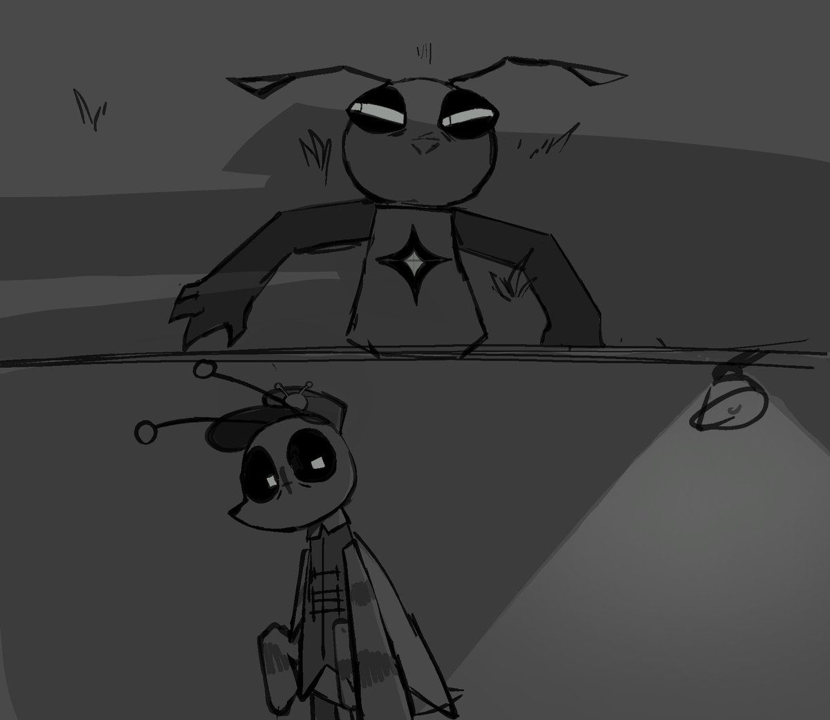 spimfyloop's tweet image. I forgot I drew this like two days ago i think
