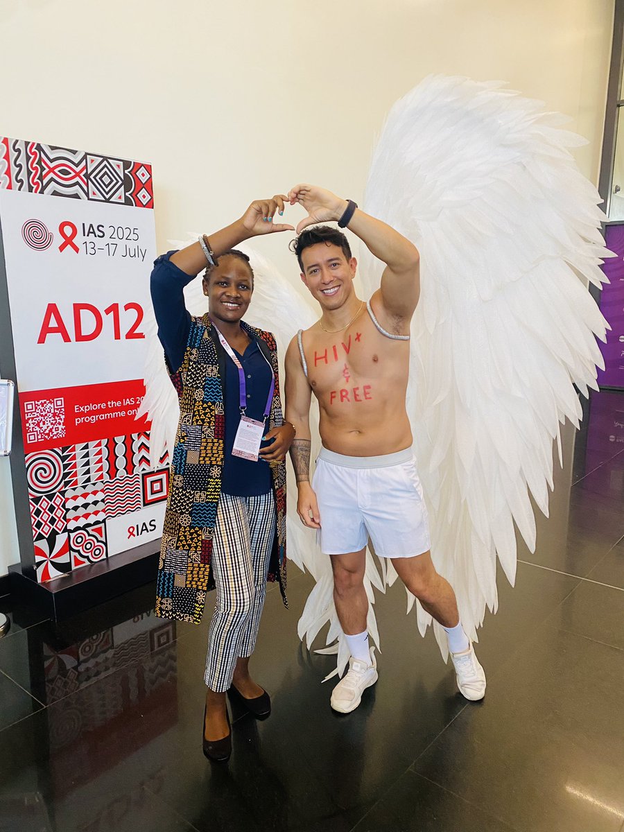 Nawanyagaglori1's tweet image. What a wonderful conference #IAS2025
@iasociety it was !!
In Africa, too many children living with HIV experience AHD, with all children under 5 years empirically considered to have AHD. Without early screening and treatment for both HIV and opportunistic infections, half of the…