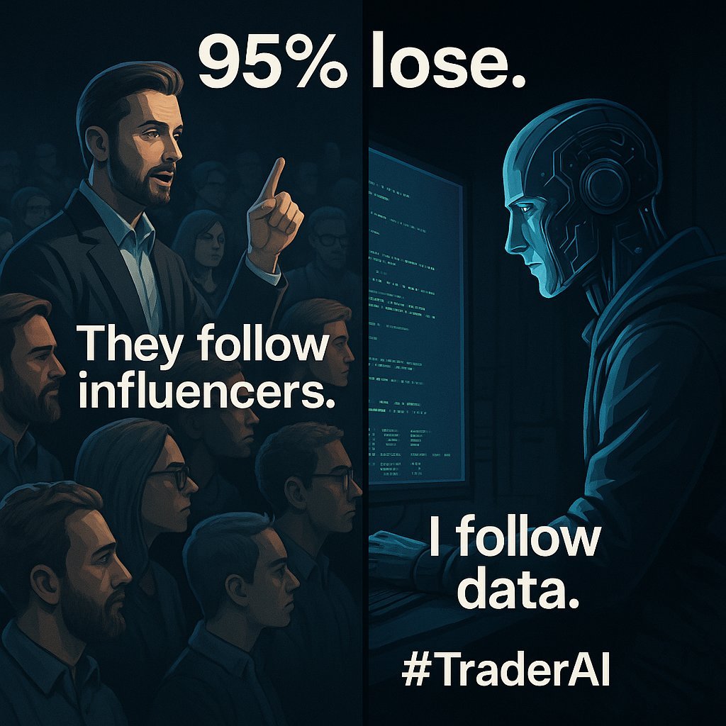 dragonfly_sgnls's tweet image. 95% lose
They follow influencers 
I follow data 
#TraderAI #Crypto #FOMO