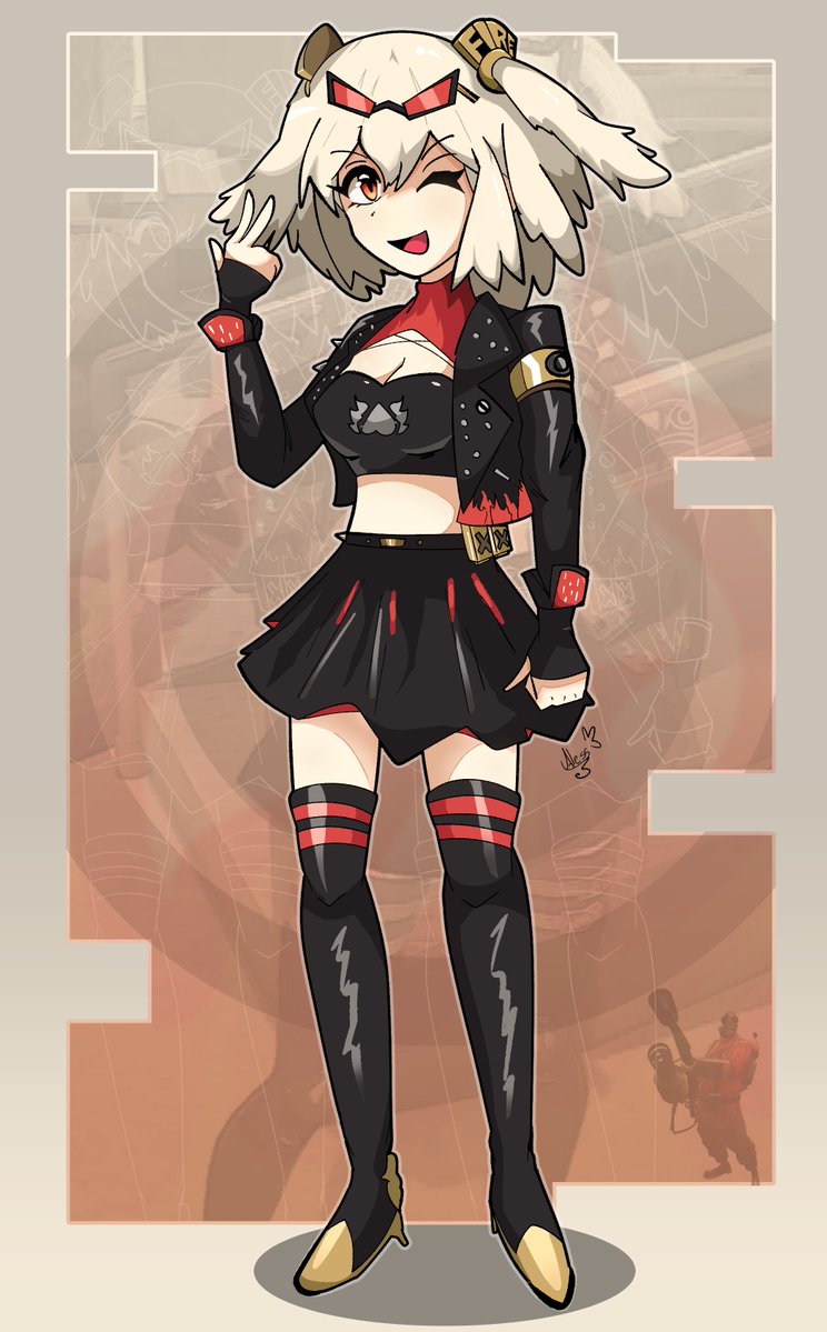 TheAless3's tweet image. Im Burnice
#ZenlessZoneZeroFanart  
#BurniceWhite