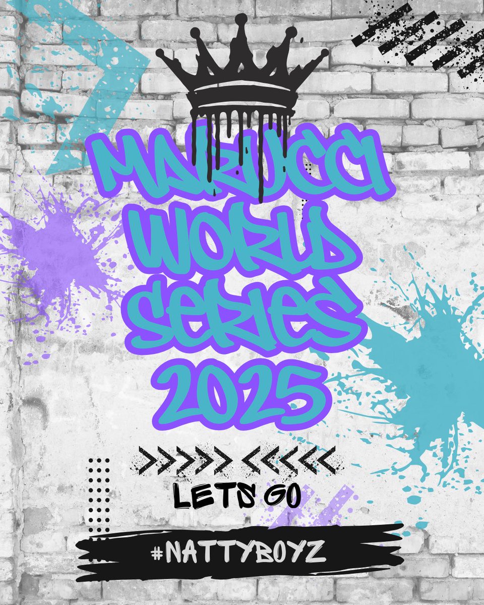 Let’s Freakin’ Go! It’s Marucci World Series time, baby! Bring it home #NATTYBOYZ!