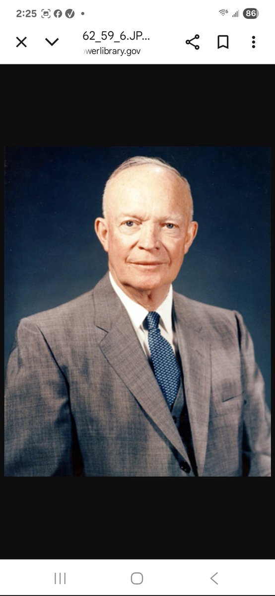 IkeLibrary's tweet image. DYK? Thanks to research done here, historians now rank Eisenhower as 5th-greatest president in American history.
No offense to T. Roosevelt (ranked fourth-best), but we think we can get Ike to #4.
We're coming for you, Teddy.
Image: Eisenhower Presidential Library, 62-59-6.