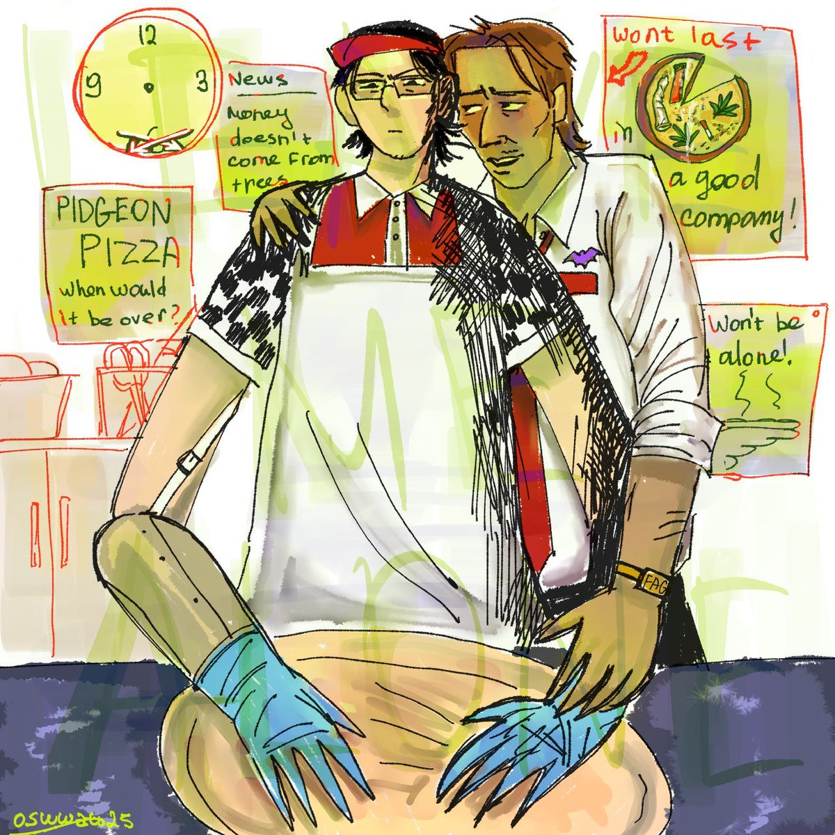 oswwalto's tweet image. &quot;On clock&quot;

cc: @likeadragondeez @felissimus