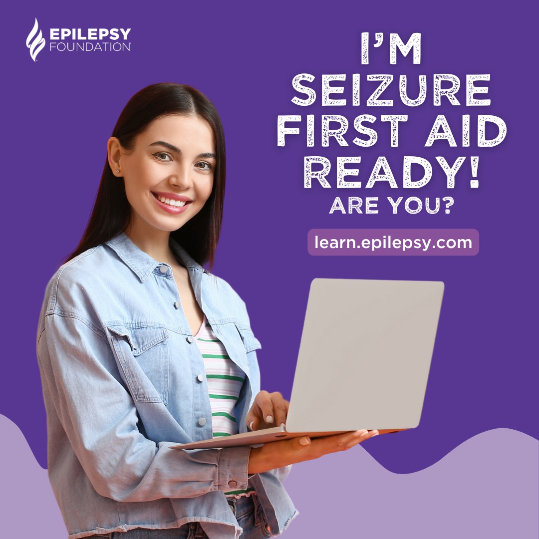 EpilepsyFdn's tweet image. Learn, Act, Save a Life. In just 30 minutes, you can become Seizure First Aid Ready! Our course provides you with the essential skills to assist someone during a seizure. It's interactive, informative, and suitable for everyone. learn.epilepsy.com/?utm_campaign=…