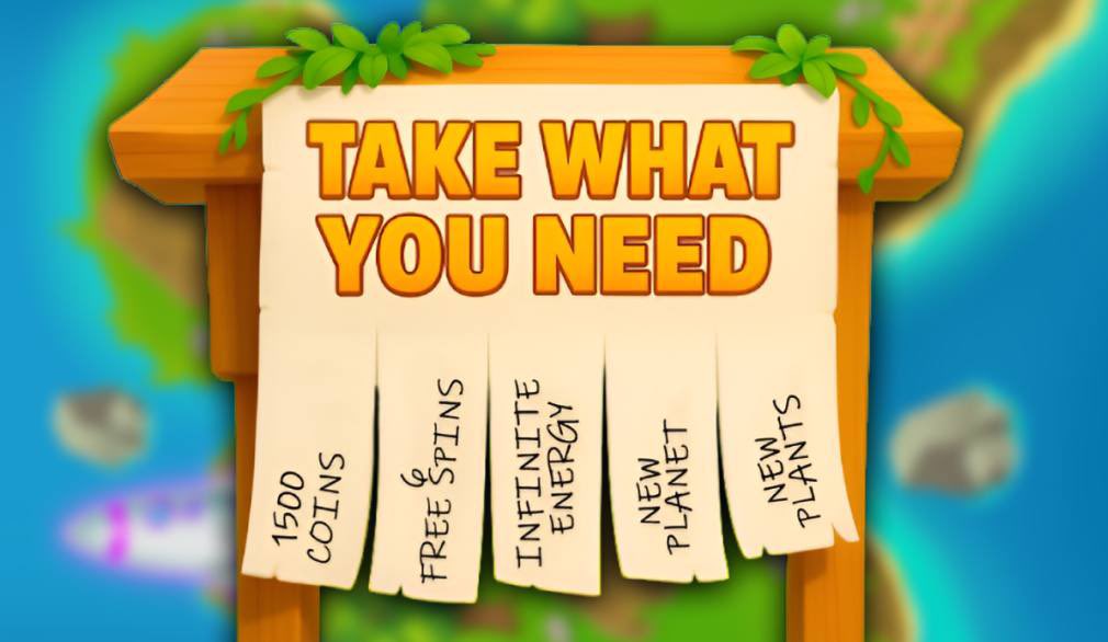 🌟 TAKE WHAT YOU NEED 🌟
What’s the one thing your farm truly needs today? 🌱🚀

✨ Choose your power-up:

➡️ 1500 COINS — to boost your upgrades 💰
➡️ FREE SPINS — spin your way to surprises 🎰
➡️ INFINITE ENERGY — never stop farming ⚡
➡️ NEW PLANET — time to expand your