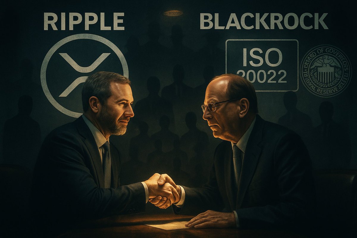 StellarNews007's tweet image. (1/🧵) 🚨 I’ve uncovered the secret tie between BlackRock and Ripple…
They’ve been building the same system under different names.
Now the puzzle pieces are locking in:
Aladdin. XRP. Tokenized treasuries. Identity on-chain.
This goes deeper than anyone realizes. 🧵