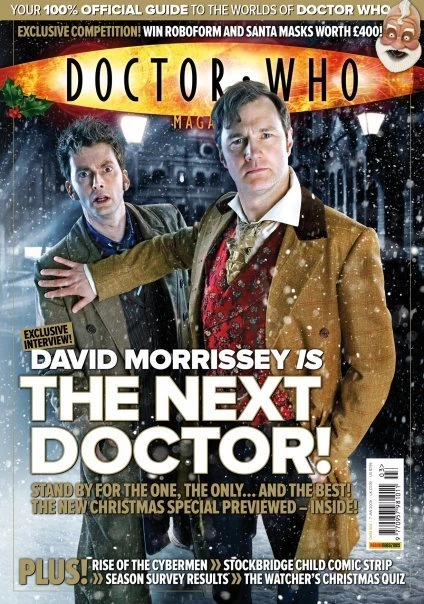 Praxeus_stan's tweet image. #DailyDWM -Day Two Hundred and Two
Two covers for The Next Doctor today, pre and post broadcast, love "How to Survive 2009" making it sound like an apocalypse event and not just a reduced episode count