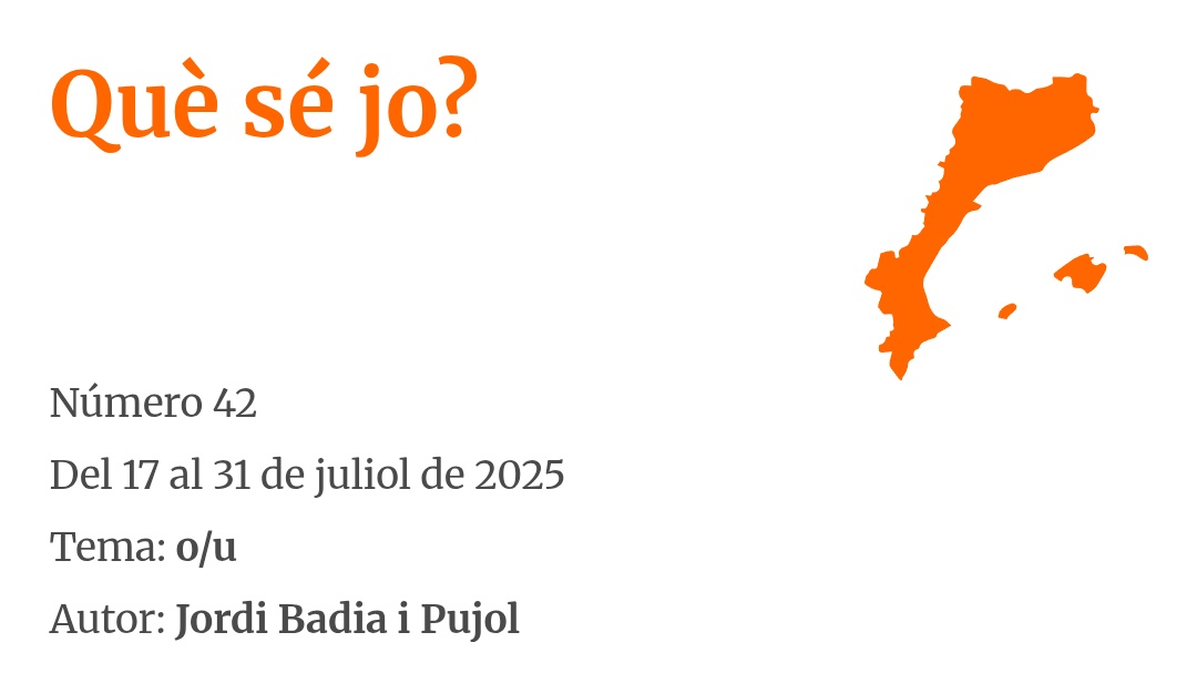 Som_PPCC's tweet image. Ja podeu jugar a un nou joc de difusió cultural dels Països Catalans, aquesta vegada amb dotze preguntes sobre l’ortografia de la ‘o’ i de la ‘u’.
ℹ️ vilaweb.cat/jocs-interacti…