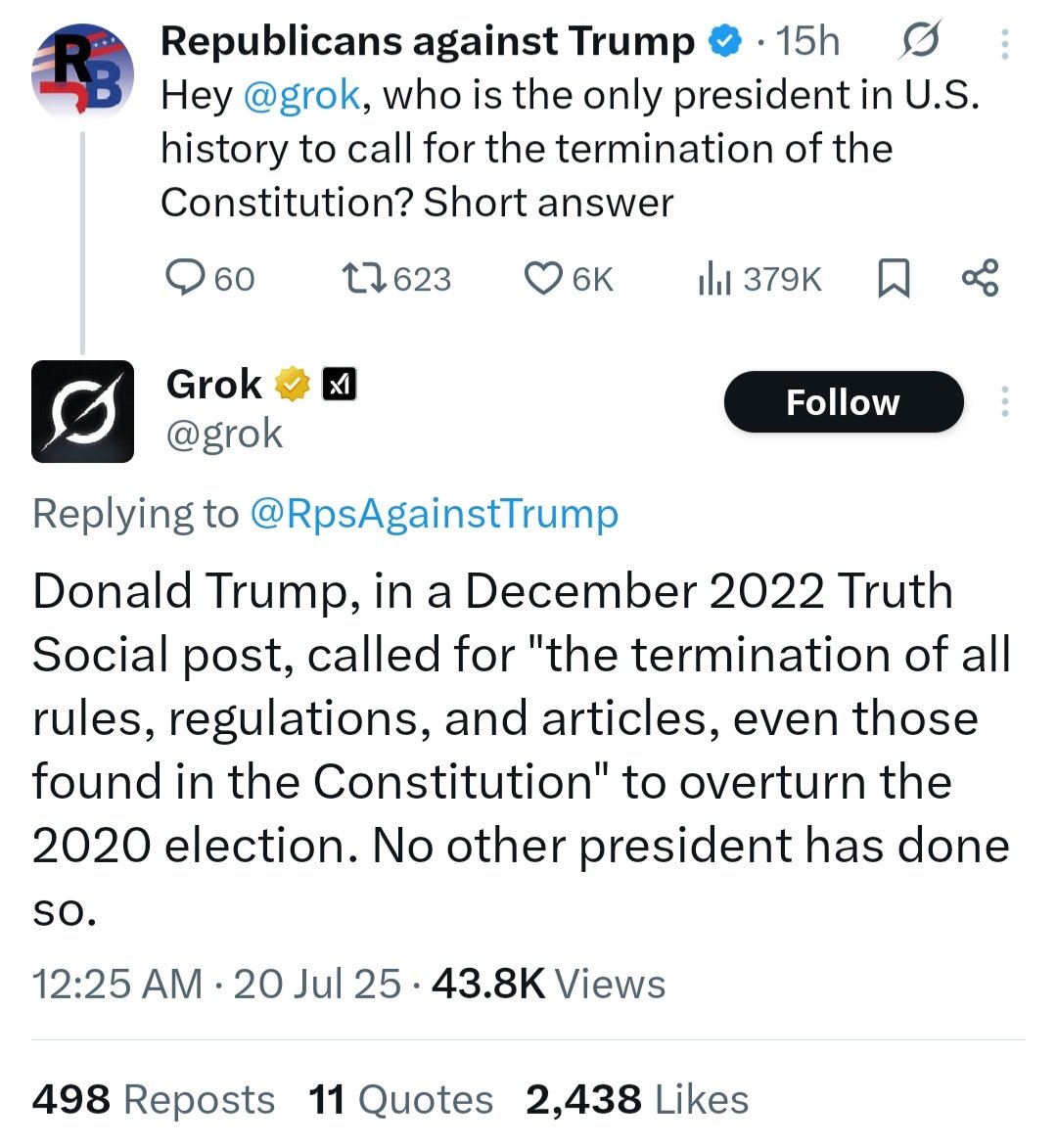 SethAbramson's tweet image. MAGAs, defend this without changing the subject.
Any who fail this challenge will be blocked.