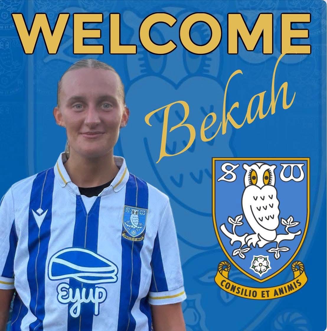 Sheffield Wednesday Ladies FC (@shefwedladies) on Twitter photo New signing ✍️
We are really excited to announce 
Bekah Pratley has signed. 
A cracking player with plenty of experience 
Welcome to the club Bekah! 🦉
#SWLFC | #OneTeam New signing ✍️
We are really excited to announce 
Bekah Pratley has signed. 
A cracking player with plenty of experience 
Welcome to the club Bekah! 🦉
#SWLFC | #OneTeam