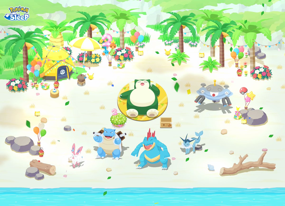 midocn's tweet photo. #ポケスリ2周年をいっしょに 
#ポケモンスリープ
#ポケスリ https://t.co/zGGUJ2gDNv