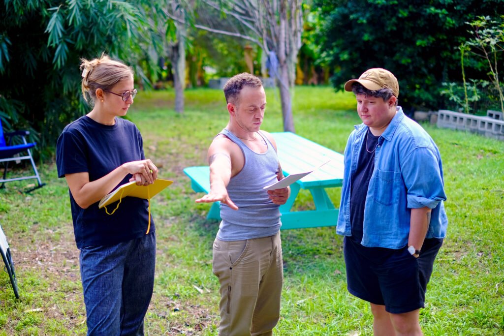 an0_tech's tweet photo. Meet Klie Kliebert, leading mutual aid after storms in Louisiana-bringing hope, support and unity to queer communities impacted by climate disaster. Resilience and neighborly love in action.  https://t.co/9Op5bywLP5 https://t.co/IqSiNdejfL