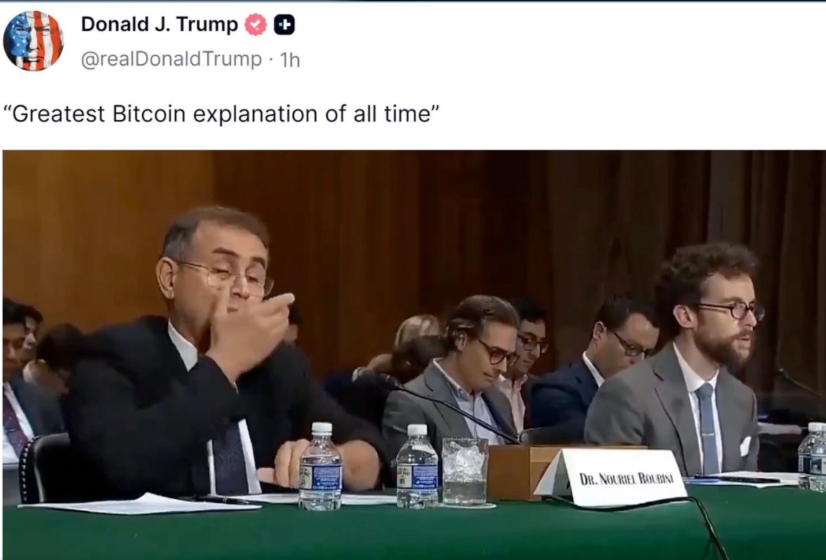 🚨 BREAKING: Trump condivide la "spiegazione di Bitcoin più grande di tutti i tempi" sui social media