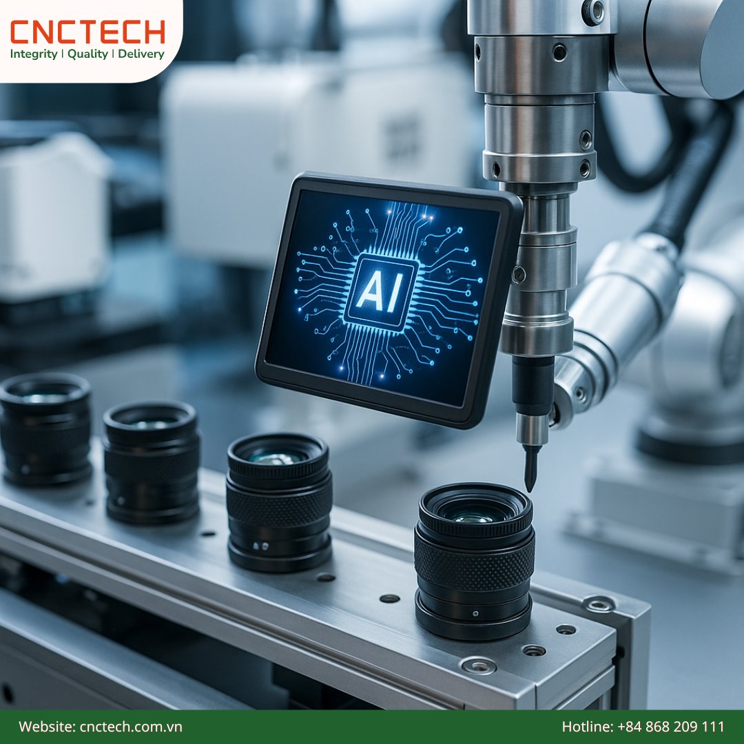 🔍 Smarter, sharper, faster.
CNCTech is using AI to optimize camera manufacturing — improving precision, reducing cost, and scaling globally.
Proud to drive Vietnam’s AI-driven industrial growth.
#CameraProduction #AIManufacturing #VietnamTech #CNCTech
