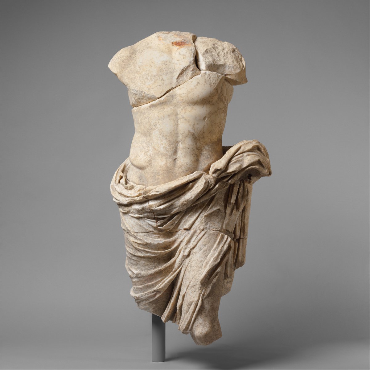 resclassicae's tweet image. Marble statue of a member of the imperial family, Roman, 27 BC–AD 68, Metropolitan Museum of Art.