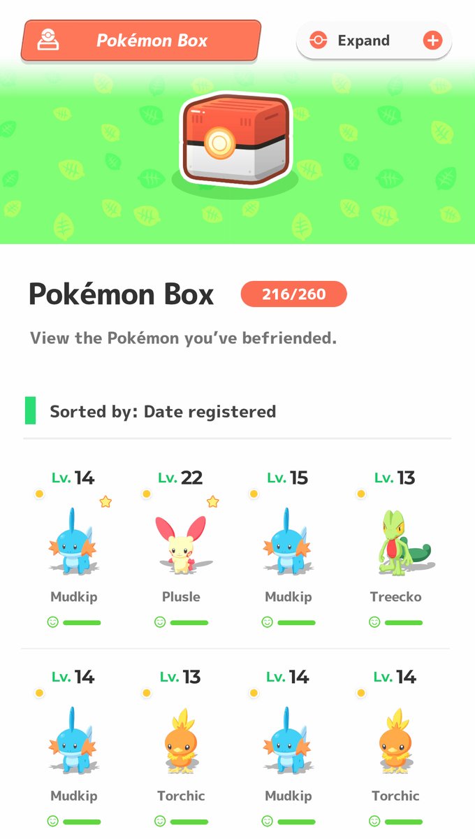 Victorios0's tweet image. #PokemonSleep2nd #PokemonSleep 
Mudkip is being caught every other day