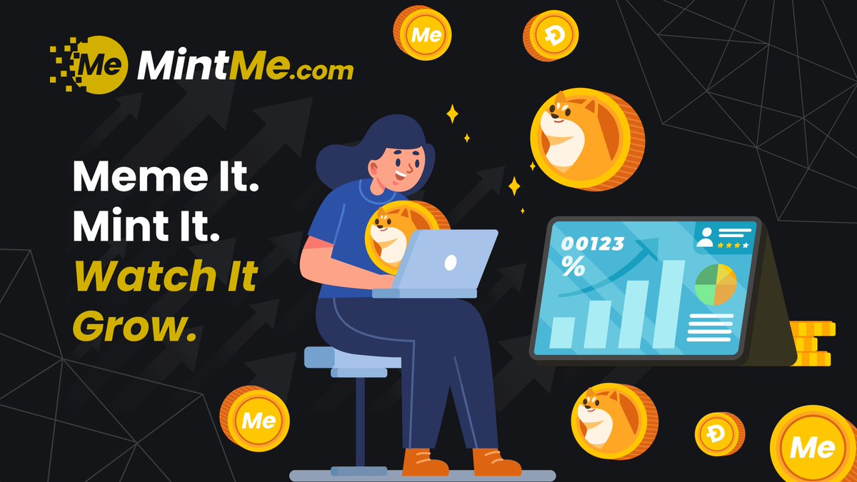 mintmeproject's tweet image. With MintMe, your meme isn’t just a joke—it’s a whole economy. Once 3.0 arrives, our bonding curve feature will make it even easier for your tokens to succeed. Just mint, share, and let the curve do its thing!
The next viral token could be yours. 😎📈 #MintMe #crypto #blockchain…