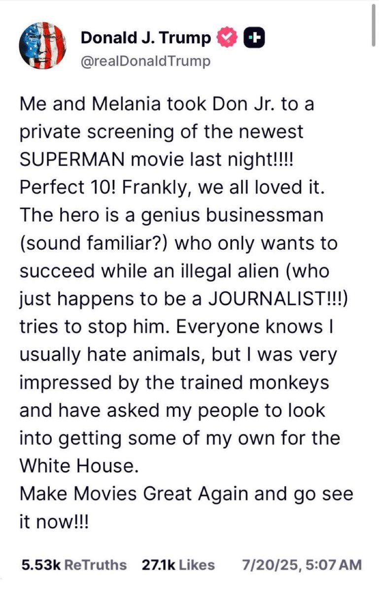 princess_kim_k's tweet image. Were Trump and Melania babysitting Don Jr so they took him to a movie?