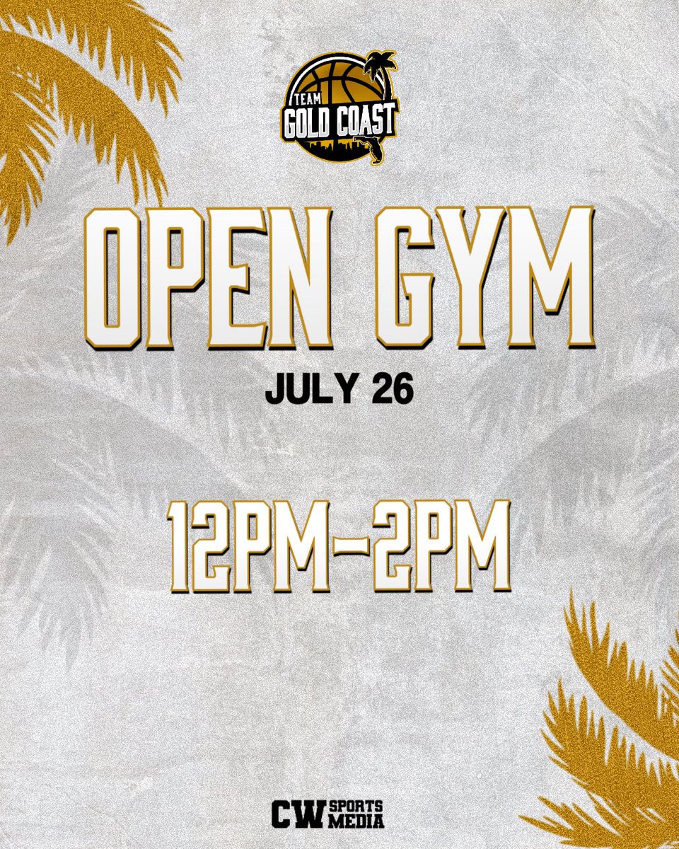 Platform_RCT's tweet image. GREAT open gym going down on Saturday, July 26th. Some of the best 26’s and 27’s in FL will be out there in the Coral Springs area! Calling:
-JUCO
-D3
-D2
-NAIA
Location: 2700 Sportsplex Dr
Coral Springs, FL 33065
United States
🚨If interested please contact @Coach__Ham ASAP!