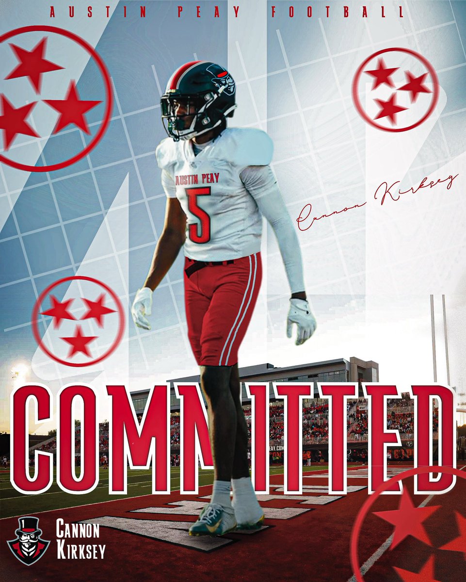 Cannon Kirksey (@cannonkirksey_) on Twitter photo 1000% Committed!! GO GOVS!❤️
#AGTG
<a href="/Coach_Shugg/">Shane “Shugg” Tucker</a> <a href="/CoachFarisAPSU/">Jeff Faris</a> <a href="/GovsFB/">Austin Peay Football</a> 1000% Committed!! GO GOVS!❤️
#AGTG
<a href="/Coach_Shugg/">Shane “Shugg” Tucker</a> <a href="/CoachFarisAPSU/">Jeff Faris</a> <a href="/GovsFB/">Austin Peay Football</a>