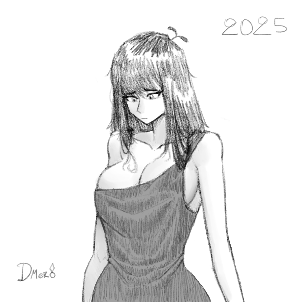 dmeroart's tweet photo. Sketching my old art!! ✏️
#redraw #sketch #opencomms #opencommissions #artist #DigitalArtist 

2025                                                                                           2020 https://t.co/DuqLrreoCr