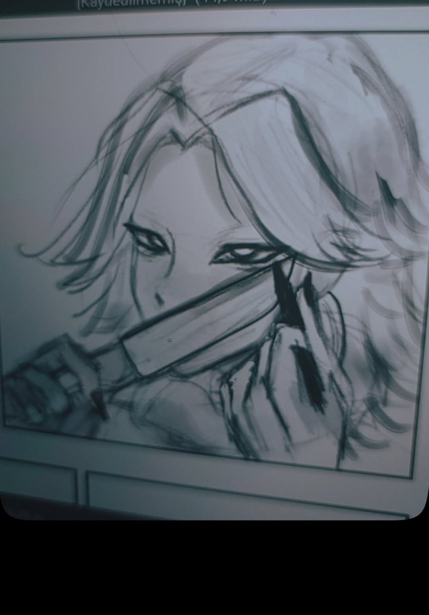 padisah_kanuni's tweet photo. His f*vking eyeliners i swear..🙌🏻 #scissorseven #redtooth https://t.co/YEVUJ4ivfQ