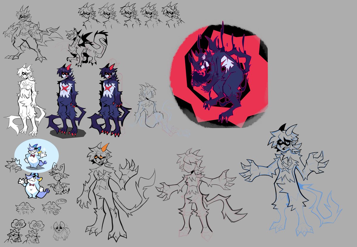 Somee_spark's tweet image. I been drawing sketch some design trying to improve bit more :v