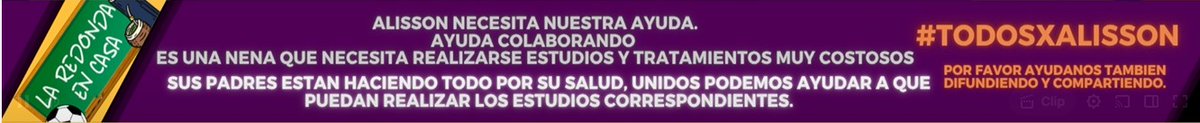 PresoRP_'s tweet image. Buenas tardes gente, hoy voy a hablar de una situación muy difícil que le toca vivir a Damián. Damián es una persona que comparte comunidad de Clubes Pro conmigo y muchas personas más que juegan. Él tiene 3 hijos, dos últimas mellizas, una de ellas se llama Alisson Stella, de 3…