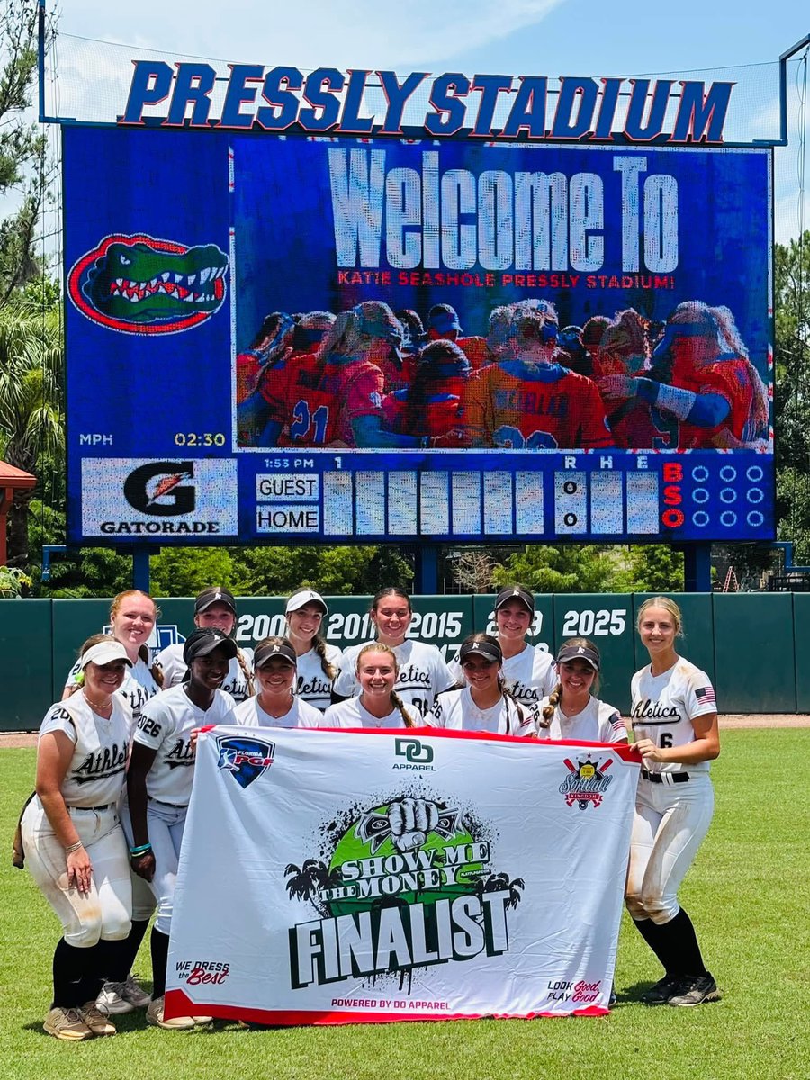 Ended our season 21-6 against some of the best competition in the country including a second place finish at “Show Me The Money” 

We are currently looking for a catcher and an outfielder so reach out to coach Joel Kennedy (334-618-5862).