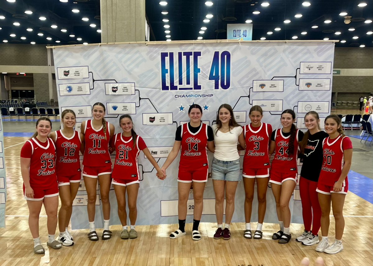 OhioFuture's tweet image. Ohio Future Miller 2028
4-0 💪🏼🏀
Playing tomorrow at 9:15am for the semi-finals