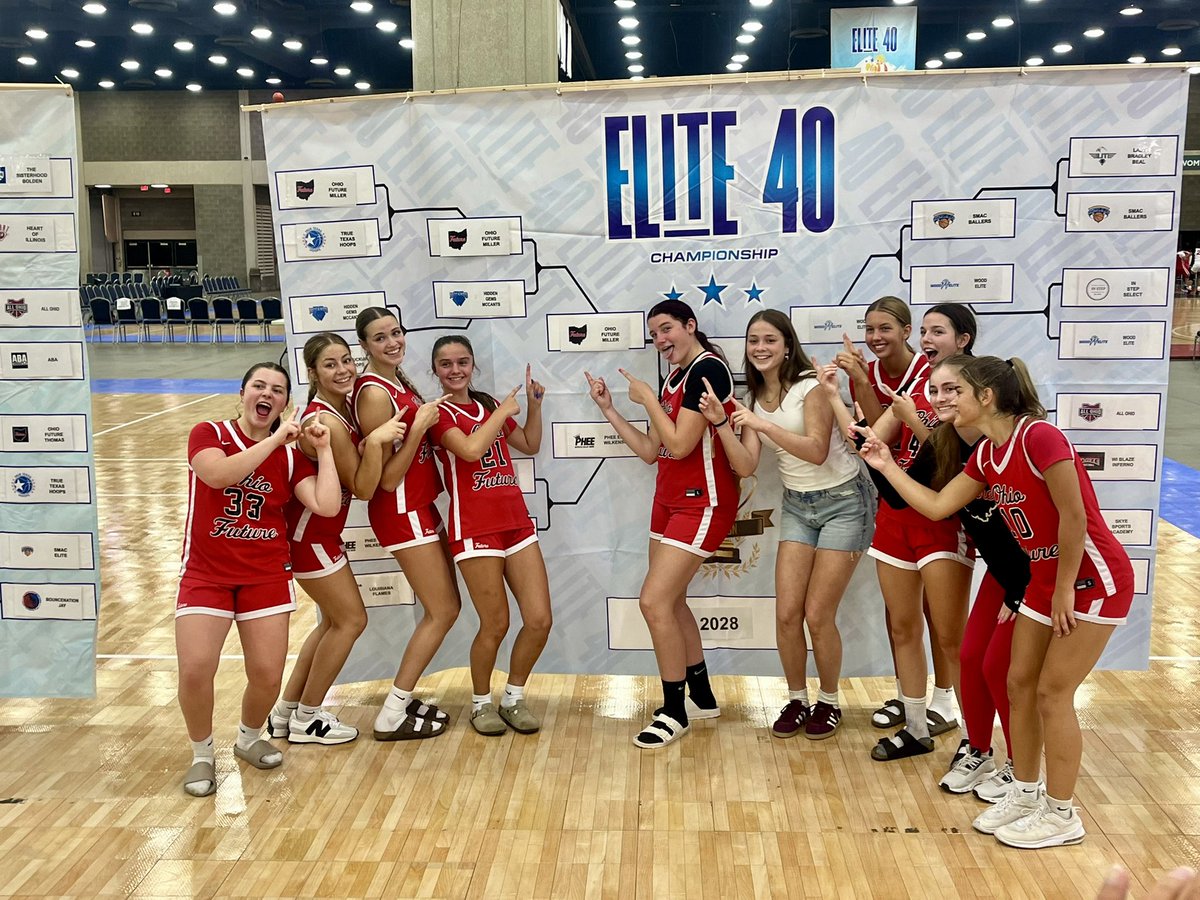 OhioFuture's tweet image. Ohio Future Miller 2028
4-0 💪🏼🏀
Playing tomorrow at 9:15am for the semi-finals