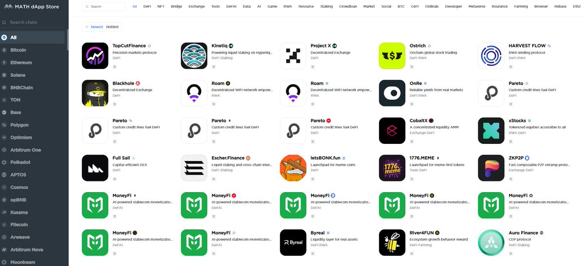 MathWallet Korea (@mathwallet_kr) on Twitter photo 🔥최신 등록된 dApp
MATH dApp 스토어: mathdapp.store
<a href="/weRoamxyz/">Roam</a> <a href="/TopCutFinance/">TopCutFinance</a> <a href="/kinetiq_xyz/">Kinetiq</a> <a href="/prjx_hl/">Project X</a> <a href="/Ostrich_HQ/">Ostrich</a> <a href="/HarvestFlow_io/">HARVEST FLOW🌐</a> <a href="/BlackholeDex/">Blackhole</a> <a href="/paretocredit/">Pareto</a> <a href="/cobaltx_io/">CobaltX</a> <a href="/xStocksFi/">xStocks</a> <a href="/FullSailFi/">Full Sail「🦑」</a> 🔥최신 등록된 dApp
MATH dApp 스토어: mathdapp.store
<a href="/weRoamxyz/">Roam</a> <a href="/TopCutFinance/">TopCutFinance</a> <a href="/kinetiq_xyz/">Kinetiq</a> <a href="/prjx_hl/">Project X</a> <a href="/Ostrich_HQ/">Ostrich</a> <a href="/HarvestFlow_io/">HARVEST FLOW🌐</a> <a href="/BlackholeDex/">Blackhole</a> <a href="/paretocredit/">Pareto</a> <a href="/cobaltx_io/">CobaltX</a> <a href="/xStocksFi/">xStocks</a> <a href="/FullSailFi/">Full Sail「🦑」</a>