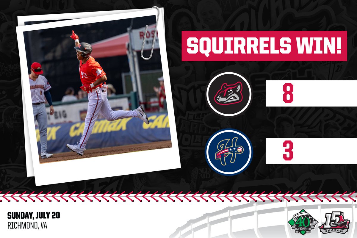 GoSquirrels's tweet image. Put a Squirrelly W in the books 😎
📰 atmilb.com/3UtzdO5