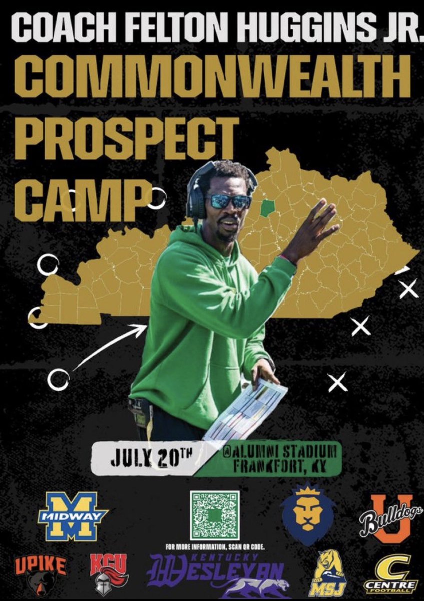 Landon Jones (@landonjones69) on Twitter photo Had a great camp with <a href="/KYSUFB/">Kentucky State University Football</a> and <a href="/F_Huggins80/">Felton Huggins Jr.</a>. I loved the competition and the great coaching. I went 6-2 in 1on1s overall.
<a href="/Steve_Wallace_2/">Steve Wallace Jr</a> <a href="/KYFUTURESTARS/">Ricco Hughes</a> <a href="/LippertScouting/">Ryan Lippert</a> <a href="/drew_toennies/">Drew Toennies</a> <a href="/RedhoundFball/">Redhound Football</a> <a href="/coachsalmons1/">Luke Salmons</a> Had a great camp with <a href="/KYSUFB/">Kentucky State University Football</a> and <a href="/F_Huggins80/">Felton Huggins Jr.</a>. I loved the competition and the great coaching. I went 6-2 in 1on1s overall.
<a href="/Steve_Wallace_2/">Steve Wallace Jr</a> <a href="/KYFUTURESTARS/">Ricco Hughes</a> <a href="/LippertScouting/">Ryan Lippert</a> <a href="/drew_toennies/">Drew Toennies</a> <a href="/RedhoundFball/">Redhound Football</a> <a href="/coachsalmons1/">Luke Salmons</a>