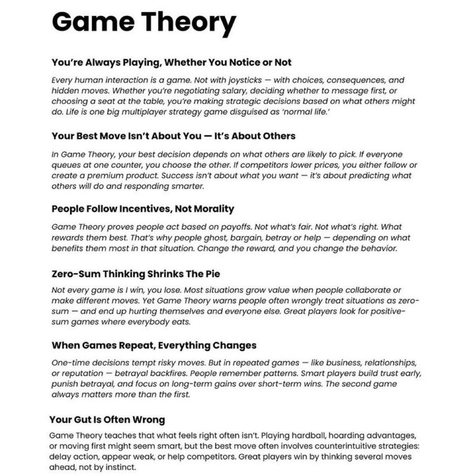 CHARTISKING's tweet image. #GameTheory