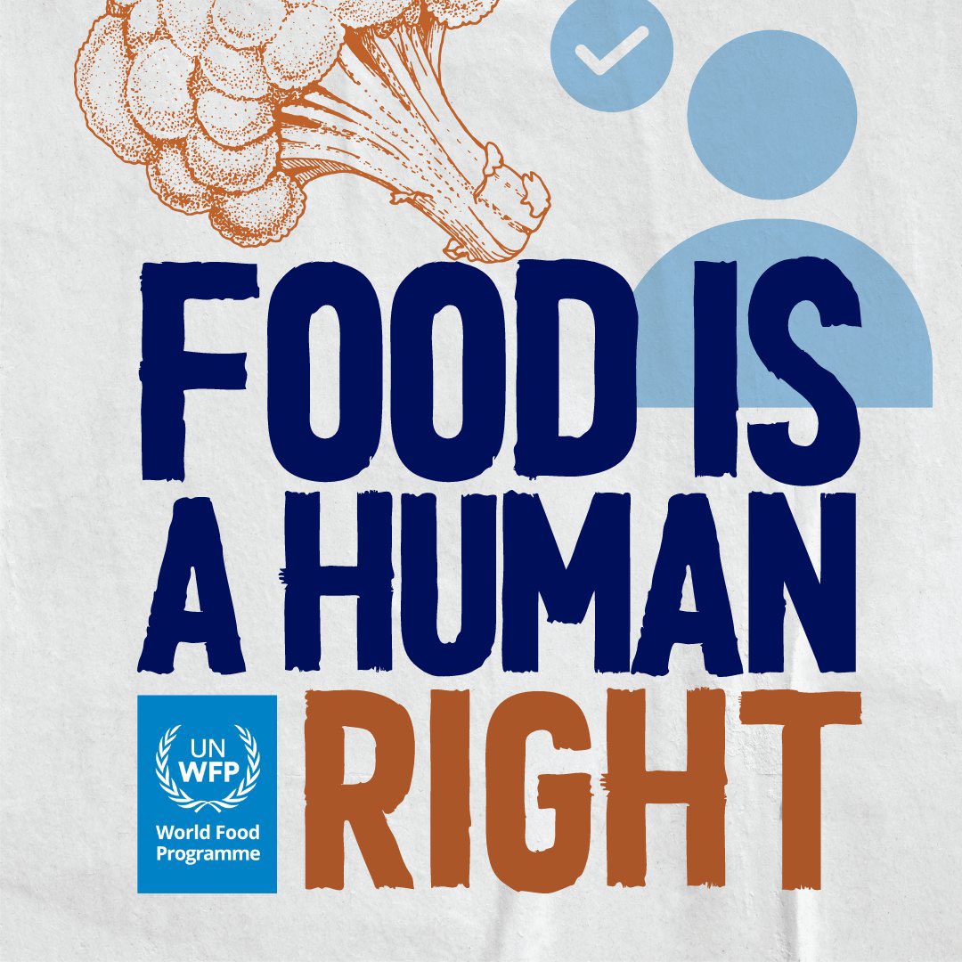 United Nations (@un) on Twitter photo Access to food is a human right.
All people are entitled to reliable access to safe, nutritious food for healthy growth and development.
via <a href="/WFP/">World Food Programme</a> Access to food is a human right.
All people are entitled to reliable access to safe, nutritious food for healthy growth and development.
via <a href="/WFP/">World Food Programme</a>