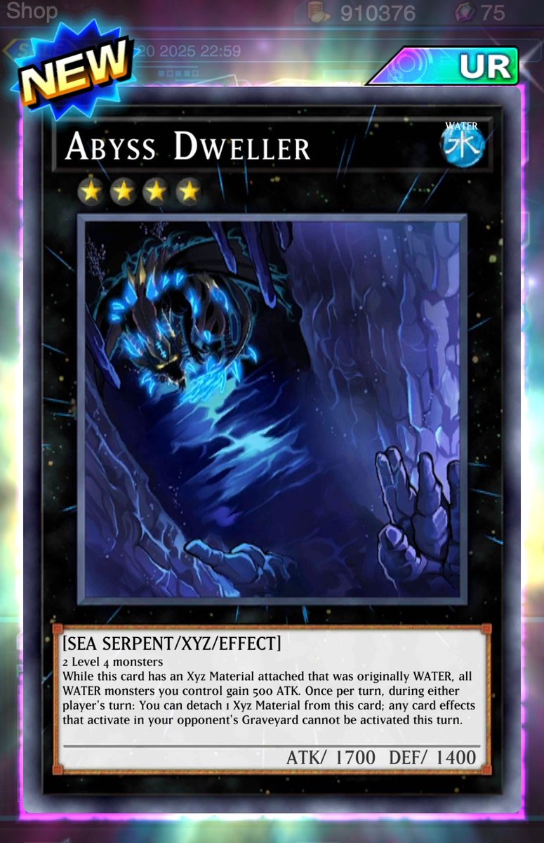 koutone9's tweet image. Ooo maybe this card could cook with a water themed marik deck hehe 🫴