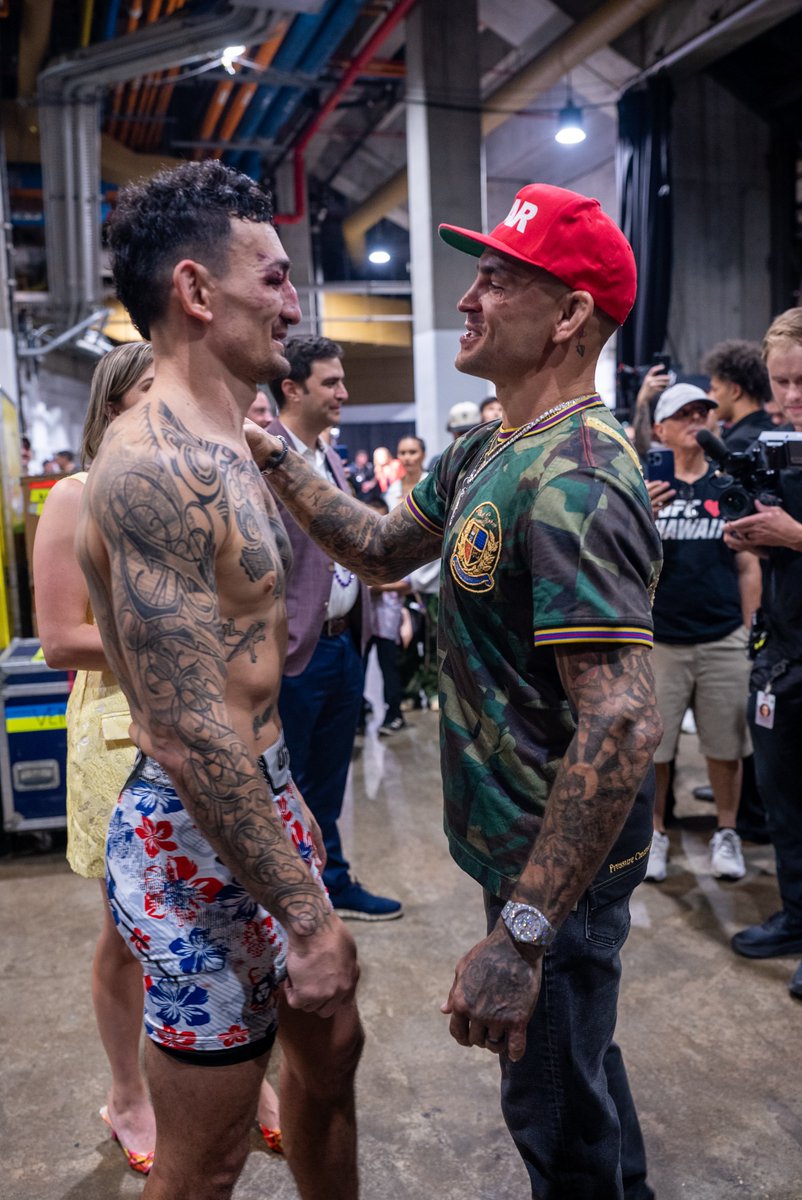 UFC_Asia's tweet image. Legacies forever connected ♾
@BlessedMMA 🤝 @DustinPoirier | #UFC318 ️