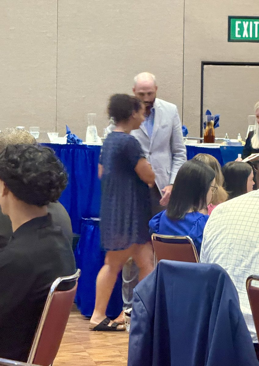 It was a pleasure seeing Peyton honored in tonight’s East-West All Star banquet. Looking forward to seeing her represent the Lady Patriots one last time in tomorrow night’s game.