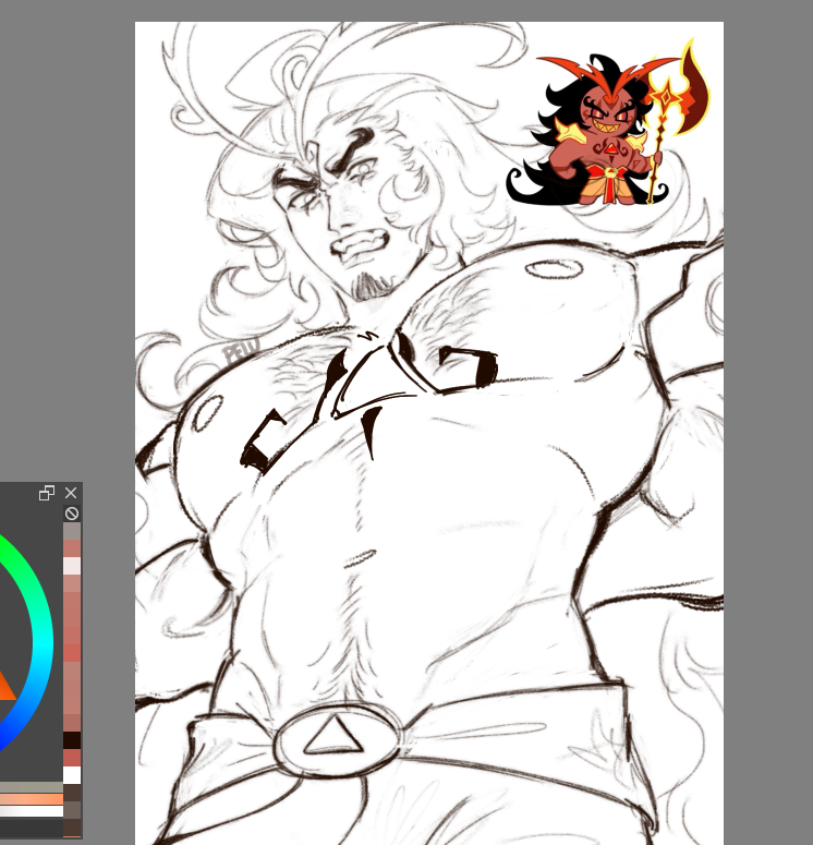 i was tempted to leave him naked just because im lazy (WIP)