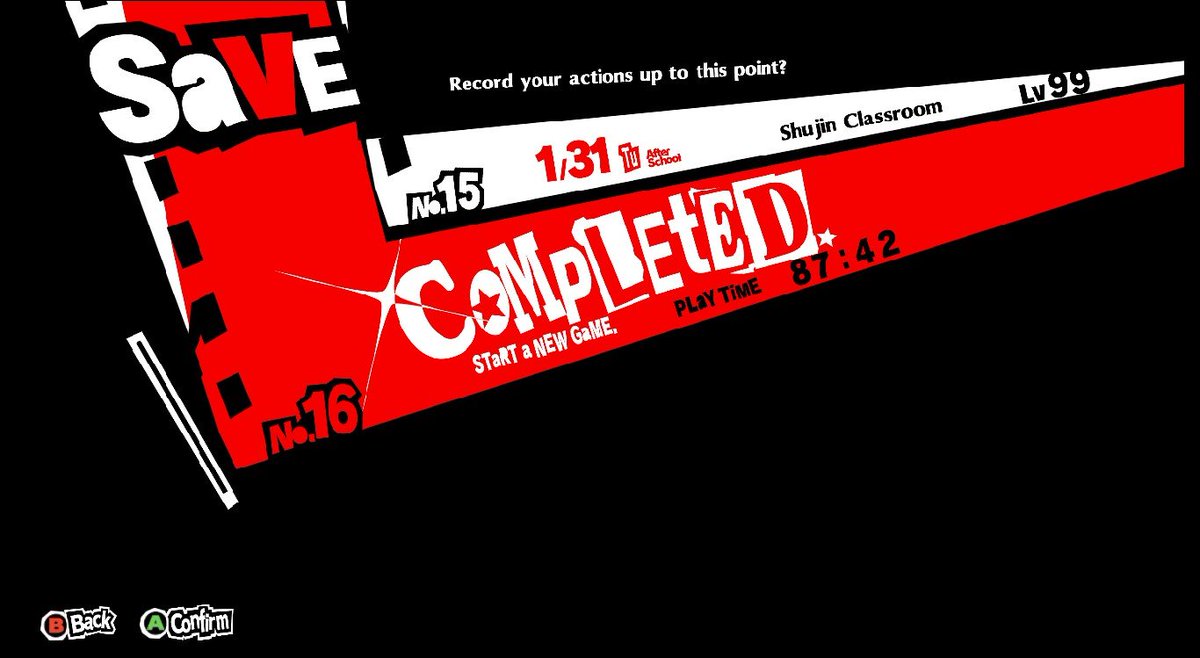 NachoAdventurer's tweet image. For the last i don't know how many days, i've been playing Persona 5 Royale I'll never touch another persona game in my life