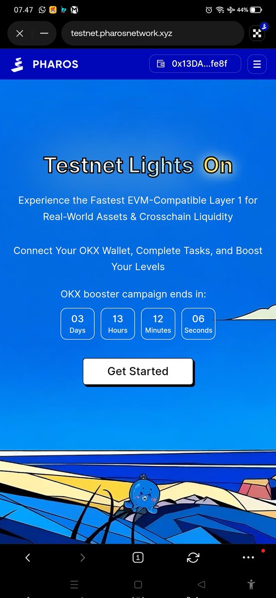 Zhafirayumna (ADD+) (@0xzhafira) on Twitter photo <a href="/pharos_network/">Pharos | Testnet Live</a>
Pharos testnet is still ongoing, come on, it's never too late. Tersisa 3 hari lagi boost 1.2x
Layer 1 for Real-World Assets & Crosschain Liquidity
Connect Your OKX Wallet, Complete Tasks, and Boost Your Levels
<a href="/ZenithSwapxyz/">Zenith Swap</a> <a href="/FaroSwap/">FaroSwap</a> <a href="/pharos_network/">Pharos | Testnet Live</a>
Pharos testnet is still ongoing, come on, it's never too late. Tersisa 3 hari lagi boost 1.2x
Layer 1 for Real-World Assets & Crosschain Liquidity
Connect Your OKX Wallet, Complete Tasks, and Boost Your Levels
<a href="/ZenithSwapxyz/">Zenith Swap</a> <a href="/FaroSwap/">FaroSwap</a>