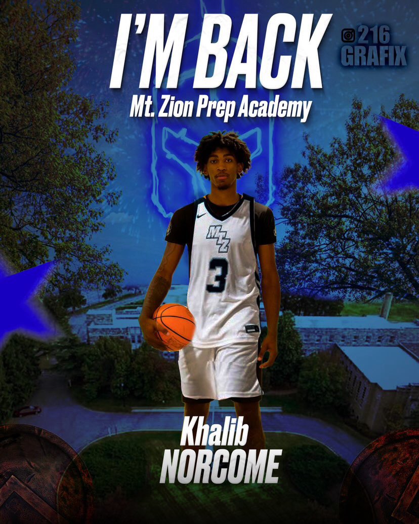 Aaron Proia (@pr0ia) on Twitter photo ‘26 W <a href="/Kha1ibb/">Khalib Norcome</a> will be transferring back to <a href="/MtZionPrep/">Mt. Zion Prep</a> to play with the Prep team, he tells me
Coach Harrison’s group adds another dynamic wing defender and slasher fresh off a UAA 🏆 appearance into a deep group that should compete at a high level in the <a href="/ElitePrepLeague/">ElitePrepLeague</a> and ‘26 W <a href="/Kha1ibb/">Khalib Norcome</a> will be transferring back to <a href="/MtZionPrep/">Mt. Zion Prep</a> to play with the Prep team, he tells me
Coach Harrison’s group adds another dynamic wing defender and slasher fresh off a UAA 🏆 appearance into a deep group that should compete at a high level in the <a href="/ElitePrepLeague/">ElitePrepLeague</a> and
